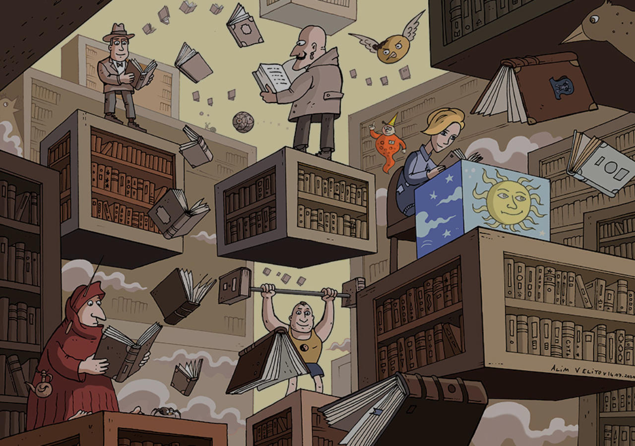 Всероссийский конкурс рисованных историй (комиксов) «Место действия – библиотека!». Приглашаем!