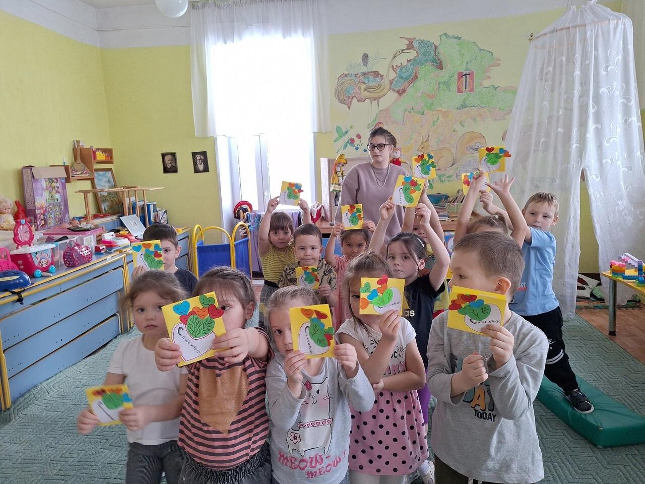 Воспитанники детского сада приняли участие в мастер-классе, который провели библиотекари